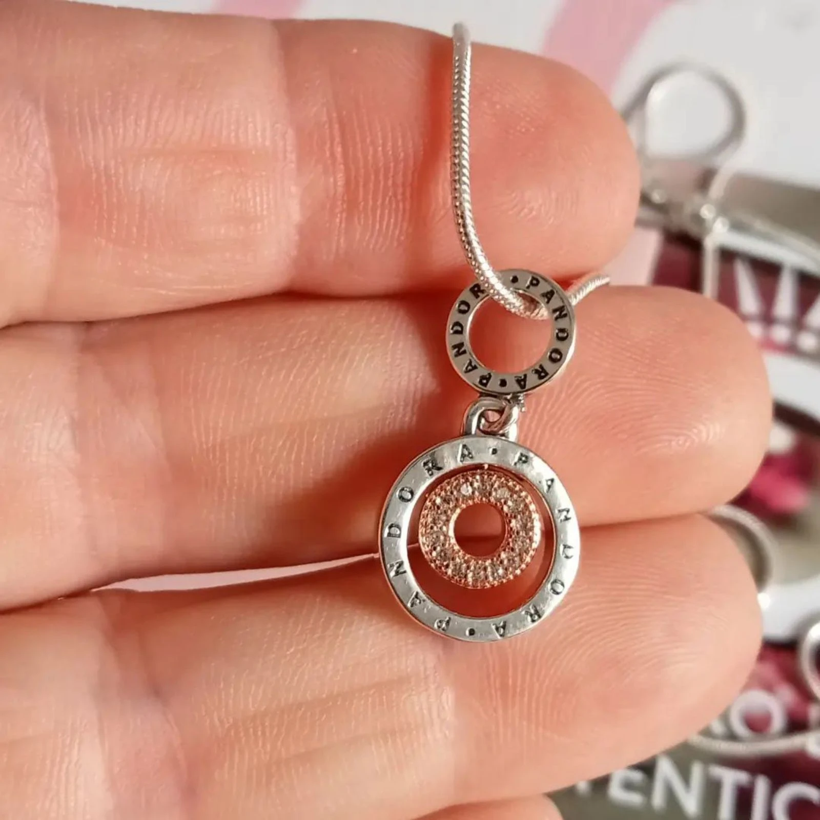 Corrente e pingente Pandora – photo 2